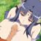 エロアニメ　超乳おっぱい美女が新米騎士ち○ぽを母乳滴らせ野外パイズリフェラ！